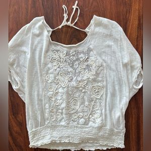 Free People top in ivory